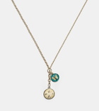 Foundrae Dream & Reverie 18kt gold charm necklace with diamonds