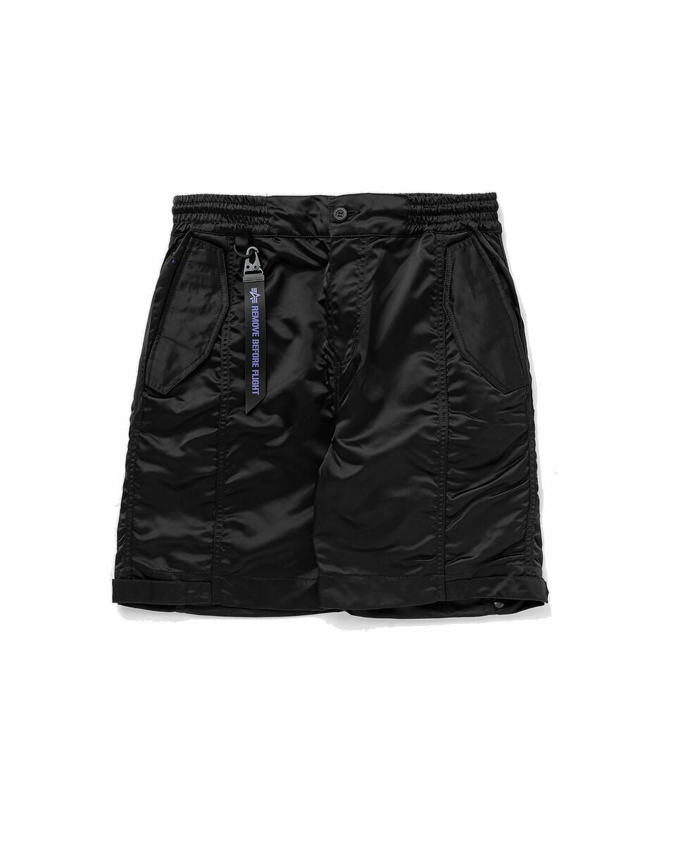 Photo: Alpha Industries Shorts Nylon Short Uv Black - Mens - Casual Shorts