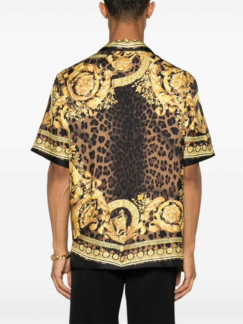 Versace Wild Barocco-Print Shirt