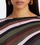 Pucci Iride crêpe de chine silk kaftan