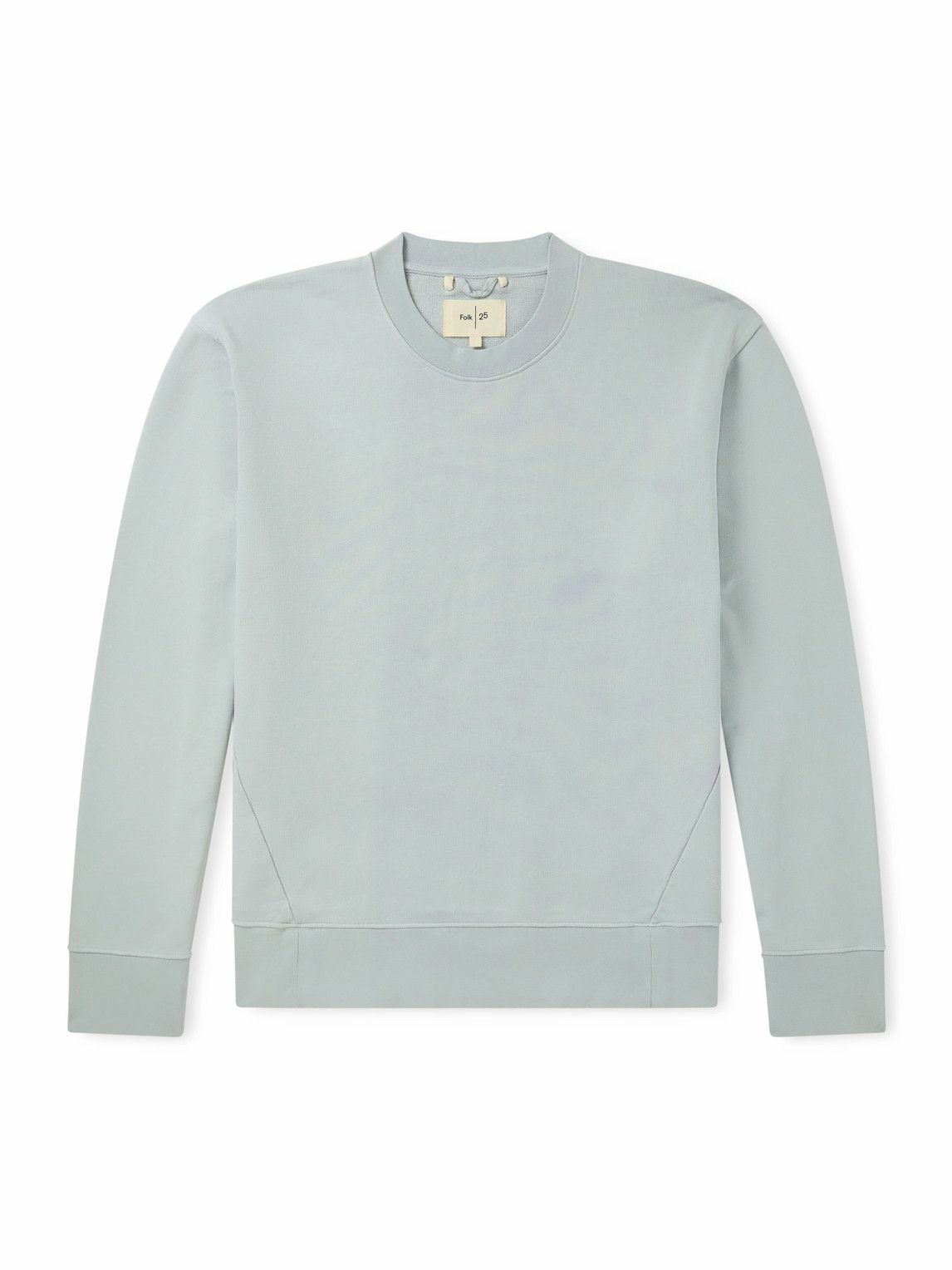 Folk - Anniversary Organic Cotton-Jersey Sweatshirt - Gray