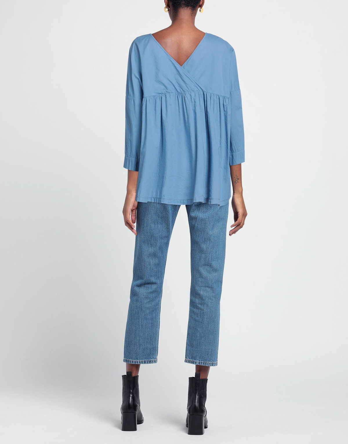 Alessia Santi Womens Top Light in Blue