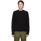 Acne Studios Black Peele Crewneck Sweater