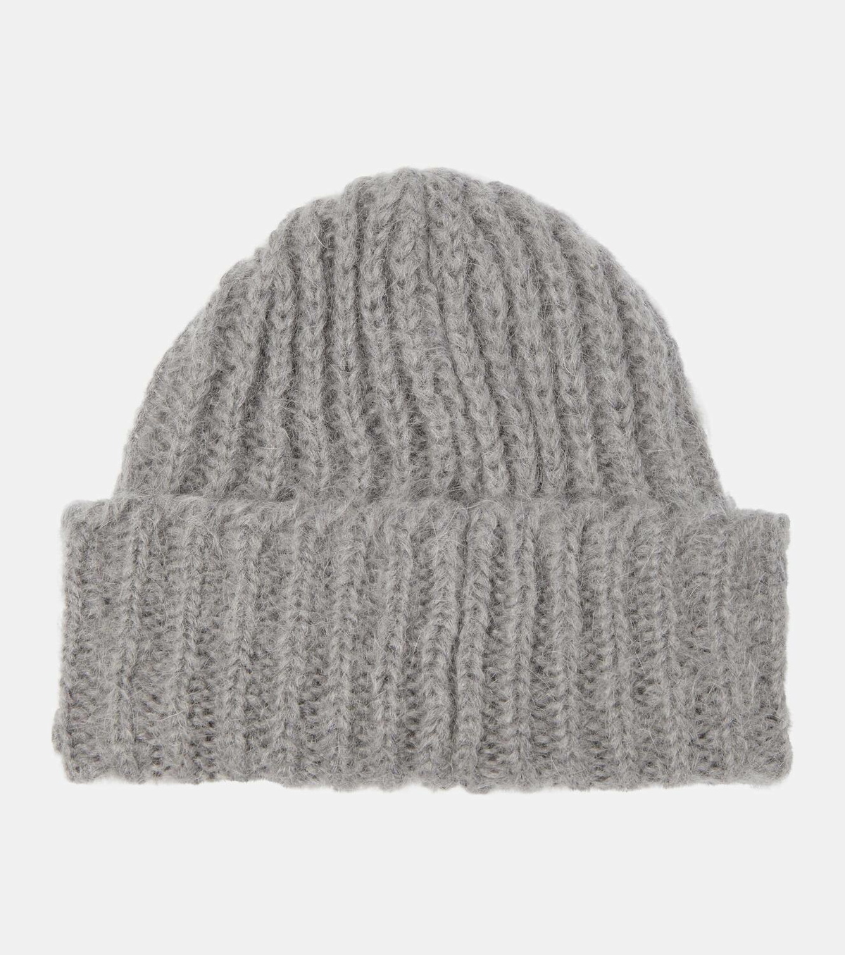 Loewe Logo ribbed-knit mohair-blend beanie Loewe Loewe Logo ribbed-knit mohair-blend beanie Loewe