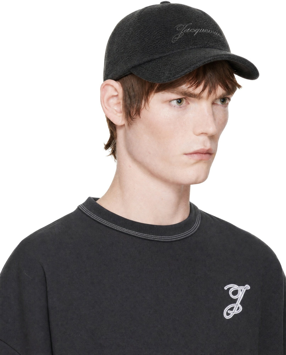 JACQUEMUS Gray 'The Cachemiro baseball' Cap