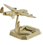 Foundwell - Avro Lancaster Brass Ash Tray - Metallic