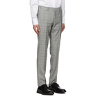 Boss Grey Checked Novan6 Ben2 Suit