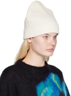 Nina Ricci Beige Rib Beanie