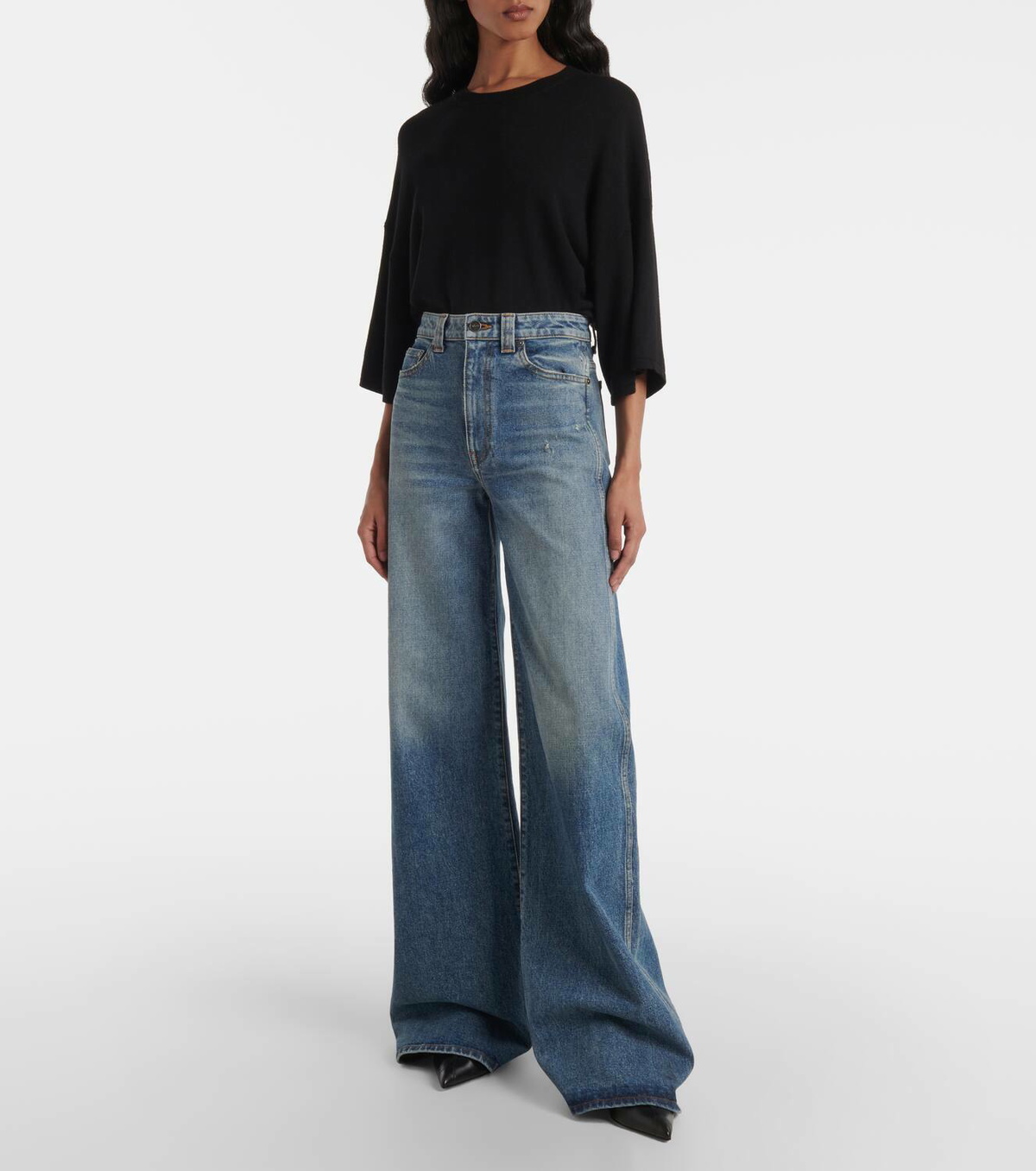 Khaite Simon wool-blend bodysuit