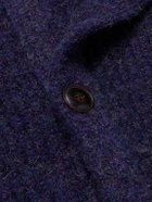 FrizmWORKS - Brushed-Knit Cardigan - Purple
