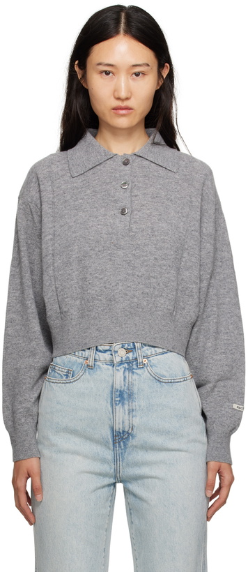 Photo: Recto Gray Patch Polo