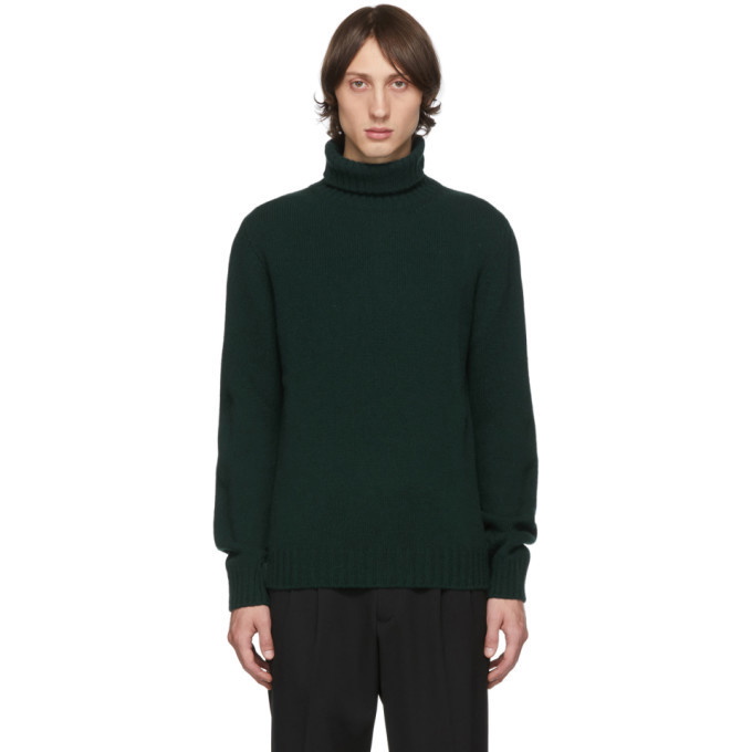 Photo: A.P.C. Green Sven Turtleneck