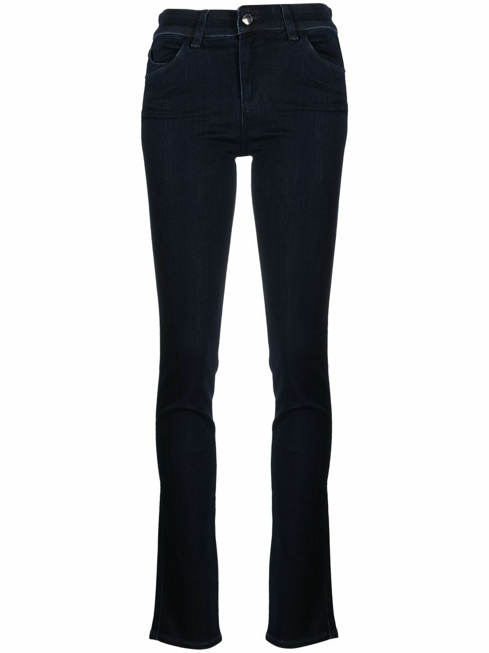 Photo: EMPORIO ARMANI - High-waisted Slim Fit Trousers