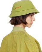 JW Anderson Khaki Anchor Logo Bucket Hat