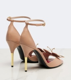 Valentino Garavani Flutterby embellished leather sandals