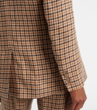 Polo Ralph Lauren Plaid linen blazer