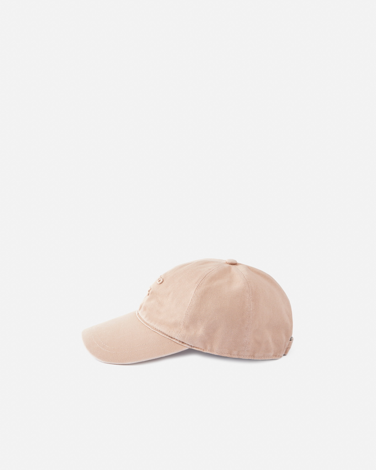 Pinko Cap With Logo Embroidery Dark Latte