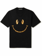 Mastermind World - Logo-Print Cotton-Jersey T-Shirt - Black