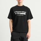 Purple Mountain Observatory Men's Return To The Woods T-Shirt in Black