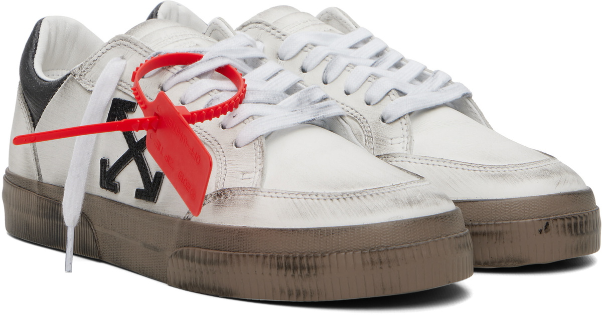 Off-White White Vulcanized Low Vintage Sneakers