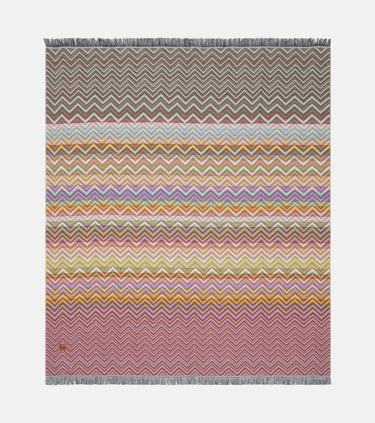 Missoni Antwan fringed wool-blend throw