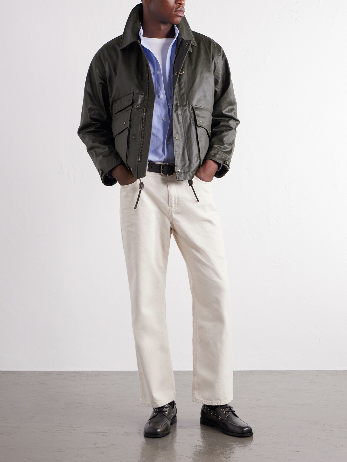 FrizmWORKS - Waxed-Cotton Jacket - Brown