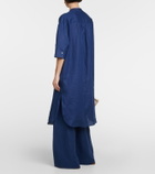 Loro Piana Lindsie linen kaftan