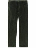 NN07 - Karl Tapered Cotton-Blend Corduroy Trousers - Green