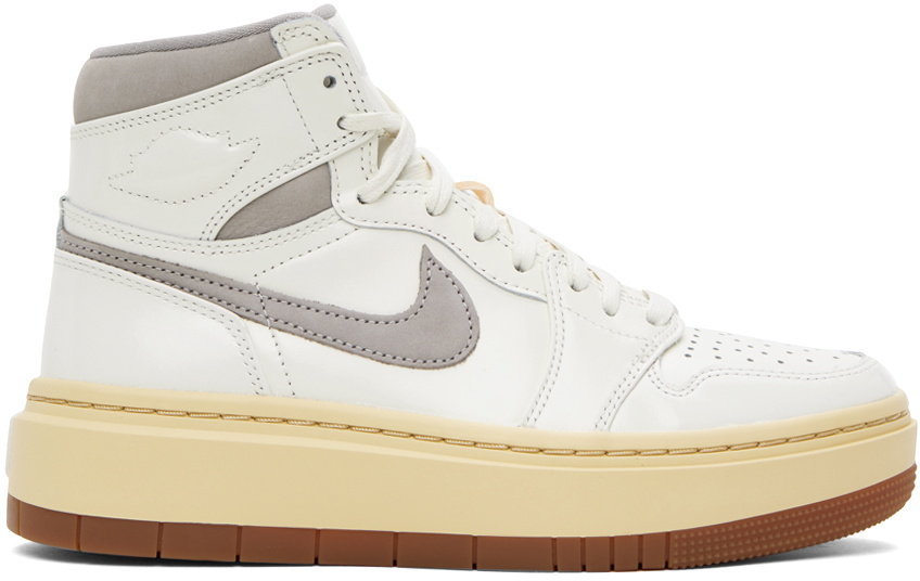 NIKE AIR JORDAN／ ELEVATE HIGH SE ホワイト Nike Jordan White Air Jordan 1 Elevate SE High Sneakers Nike