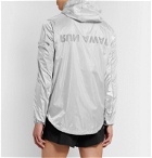 Satisfy - Packable Reflective Printed Ripstop Hooded Jacket - Silver