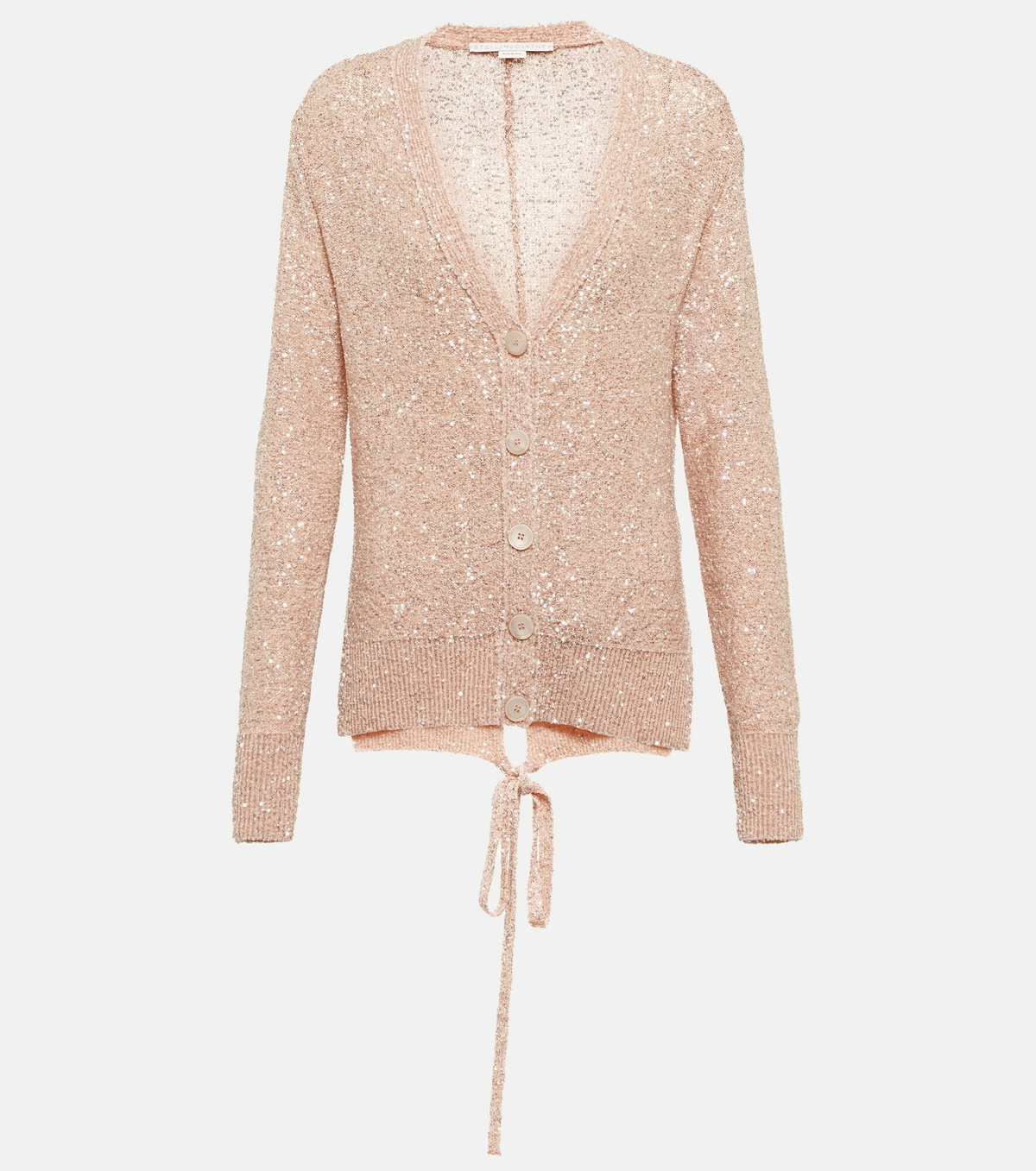 Cardigan Stella McCartney Cachemire Soie - Taille S Couleur Bronzage Crème - Occasion Bon état