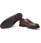 Cheaney - Hadley Burnished-Leather Penny Loafers - Brown