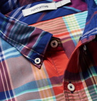 nonnative - Dweller Button-Down Collar Checked Woven Shirt - Blue