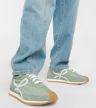Loewe - Flow Runner suede sneakers