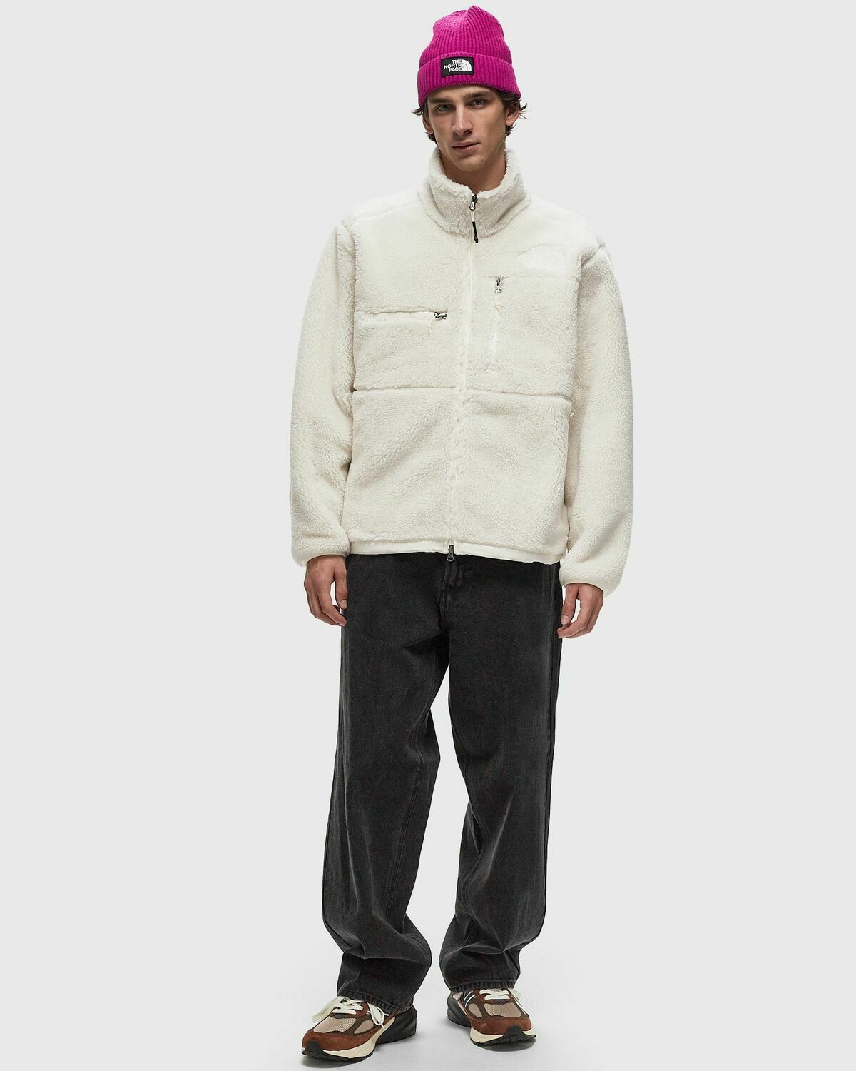 The North Face Denali X Jacket White Fleece Jackets