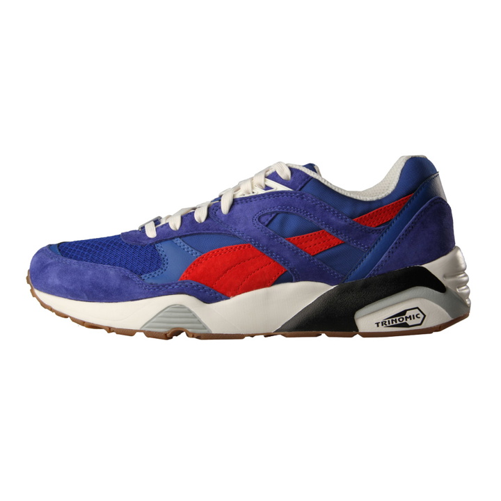 Photo: R698 Athl Trainers - Blue / Red