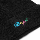 A Bathing Ape Women's Bape Beanie in Black 
