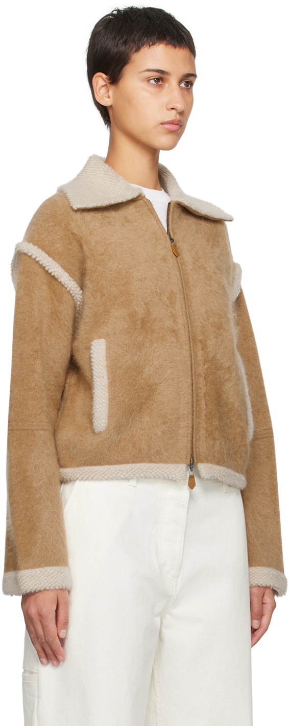 【関税込み】Guest in Residence ブラウン Grizzly Wash コート GUEST IN RESIDENCE Grizzly belted brushed-cashmere coat