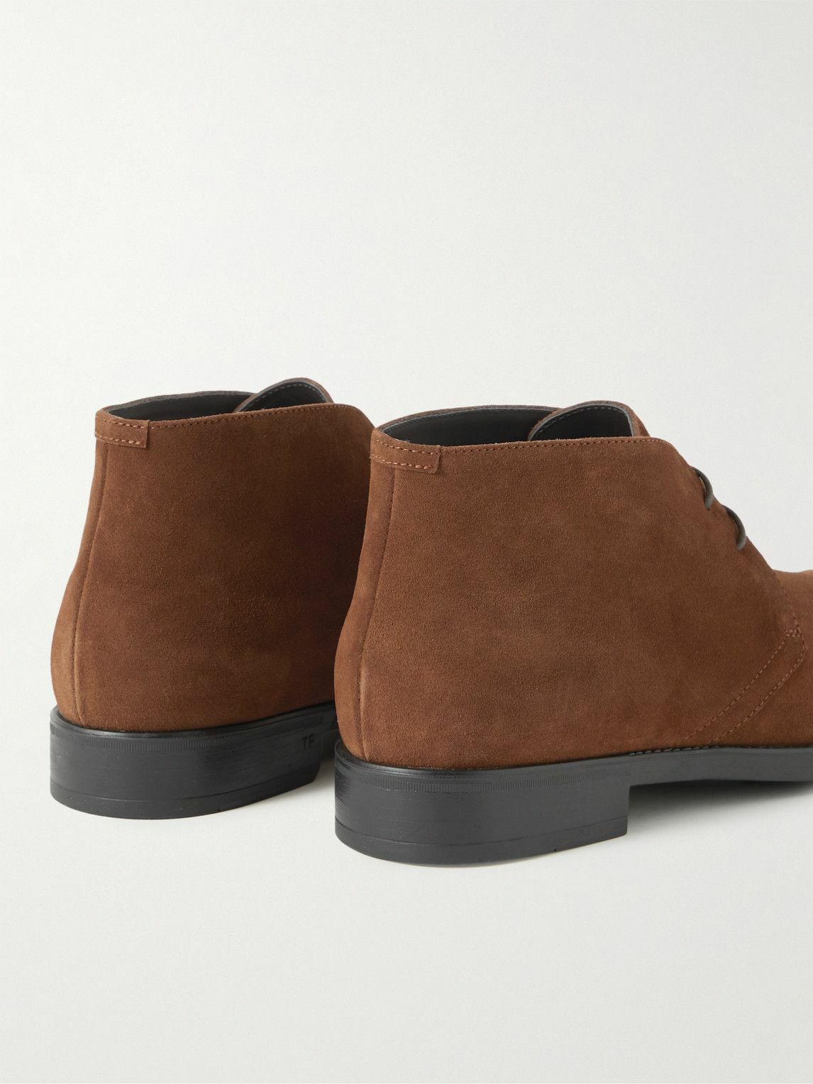 TOM FORD - Robert Suede Chukka Boots - Brown TOM FORD