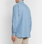 Rubinacci - Cotton-Chambray Shirt - Blue