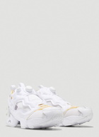 Memory of Instapump Fury Sneakers in White