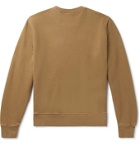 Aspesi - Loopback Cotton-Jersey Sweatshirt - Green