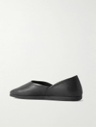 Stòffa - Full-Grain Leather Loafers - Black