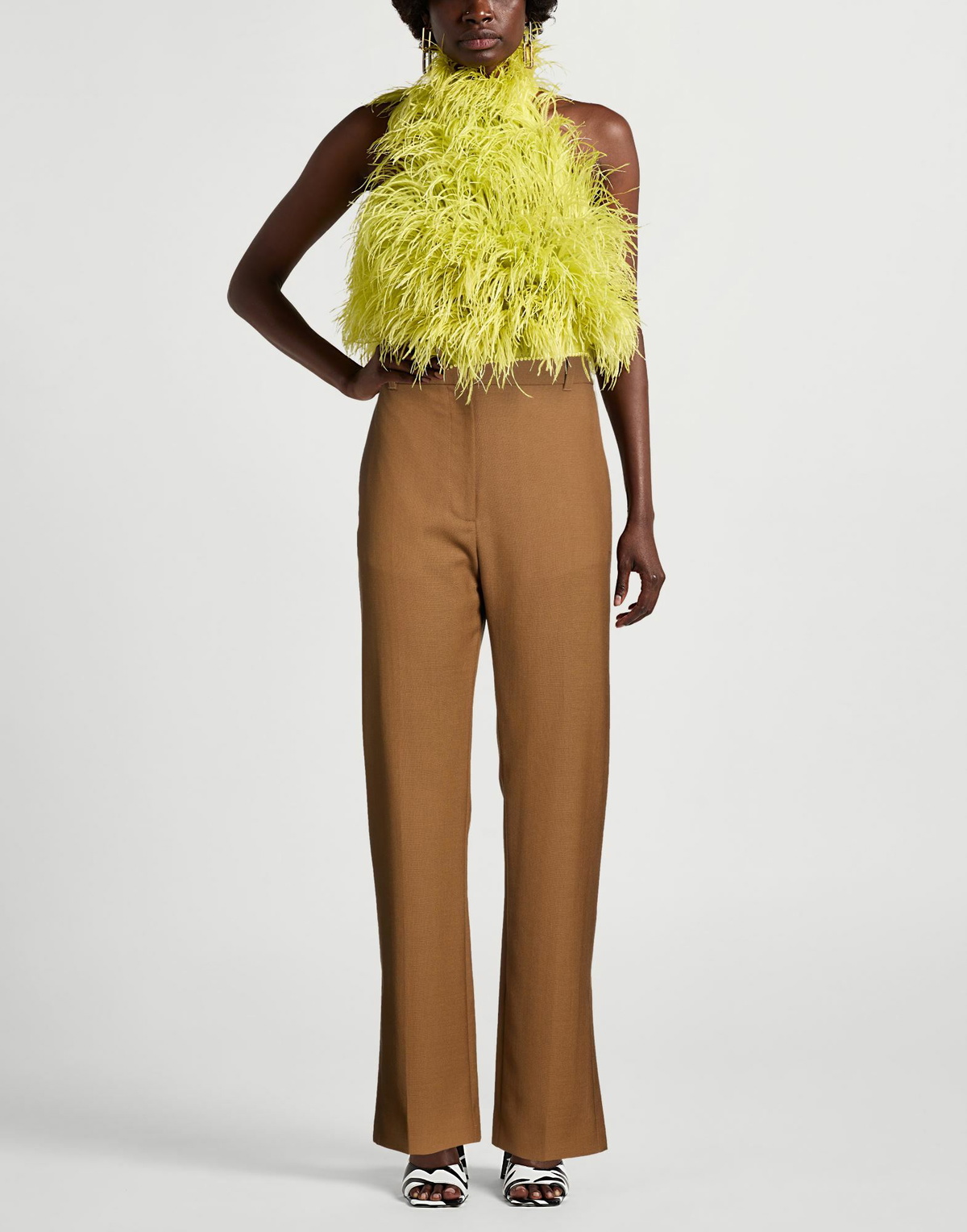 Studio Nicholson Womens Pants in Brown