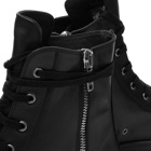 Rick Owens Men's High Sneakers in Triple Black