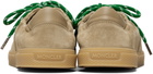 Moncler Beige Vera Leisure Suede Sneakers