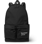 Off-White - Printed Canvas Backpack - Black