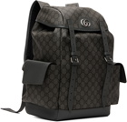 Gucci Gray Medium Ophidia Backpack