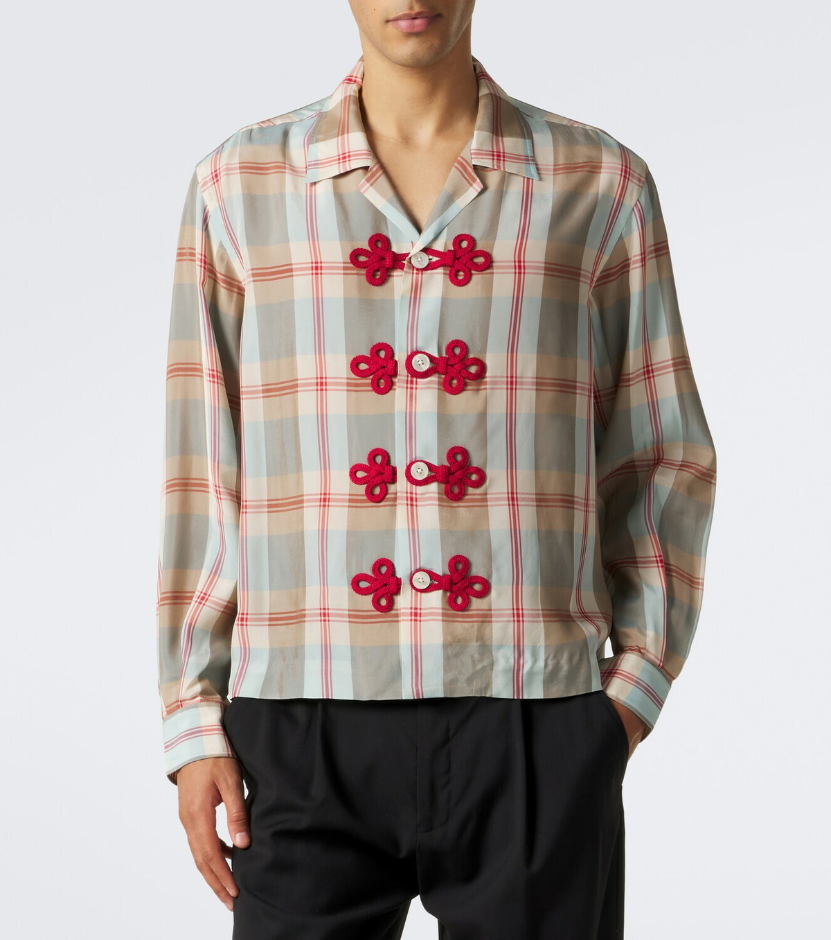 Bode Canyon checked shirt