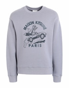 Maison Kitsuné Mens Sweatshirt Lilac